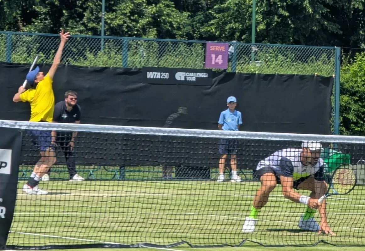 Romboli e Smith garantem vice-campeonato nas duplas em Nottingham Foto: Reprodução