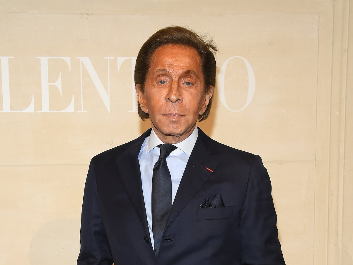 Ladrões tentam assaltar villa romana de Valentino com o designer presente O designer Valentino Garavani em um evento celebrado em Paris no dia 23 de janeiro de 2019. (Foto: Pascal Le Segretain/Getty Images)