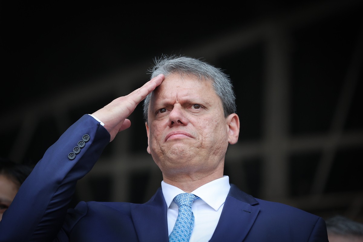 Tarcísio confirma candidatura à presidência e Centrão busca vice ideal Tarcísio de Freitas: vem aí (Foto: Pablo Jacob/Governo do Estado de SP)