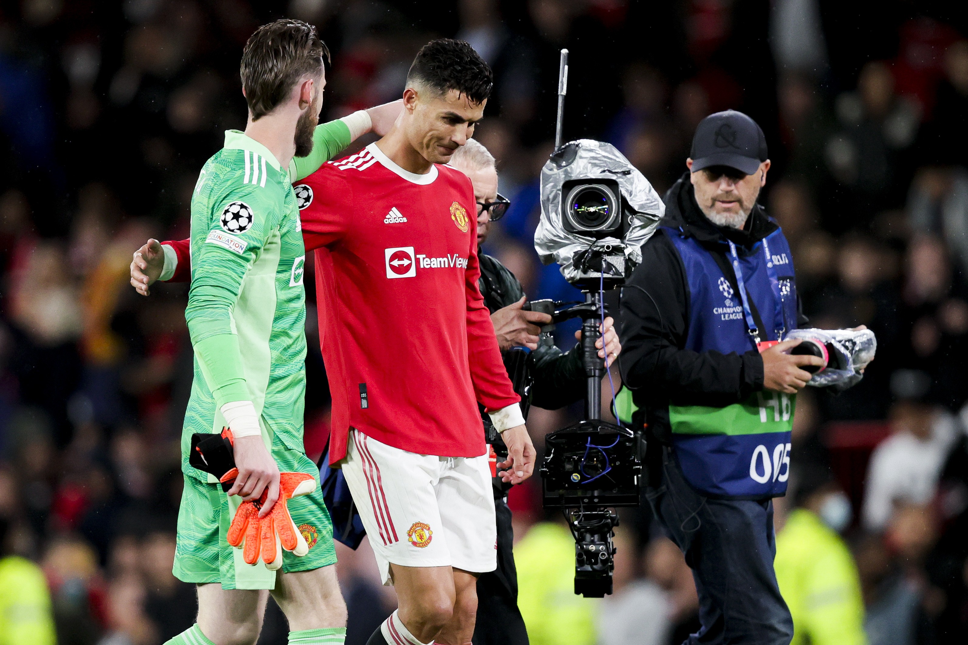 De Gea critica renovação de CR7 com Al-Nassr e diz que é 'jogando de graça' Foto: Reprodução