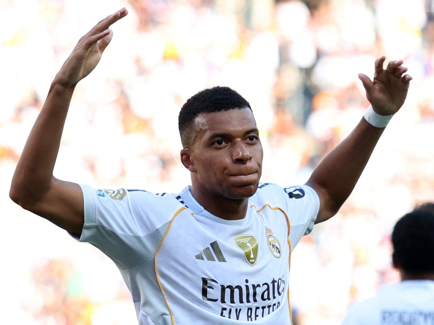 Mbappé reencontra PSG e pode se tornar o maior artilheiro da história do clube Mbappé comemora gol em Real Madrid x Borussia Dortmund, jogo do Mundial (Foto: REUTERS/Mike Segar)