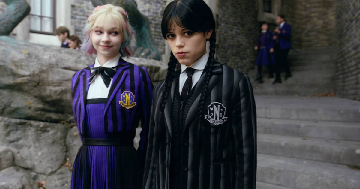 Wandinha ganha vídeo focado na escola Nunca Mais para segunda temporada na Netflix (Foto: Reprodução)