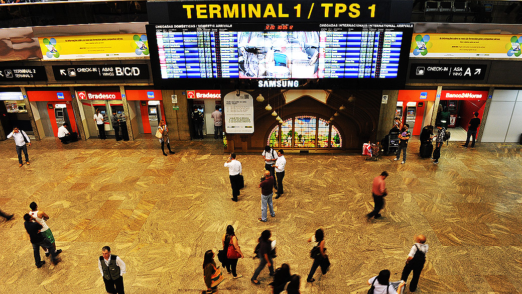Invepar é acionista majoritária do aeroporto de Guarulhos (Foto: Reinaldo Marques/VEJA)
