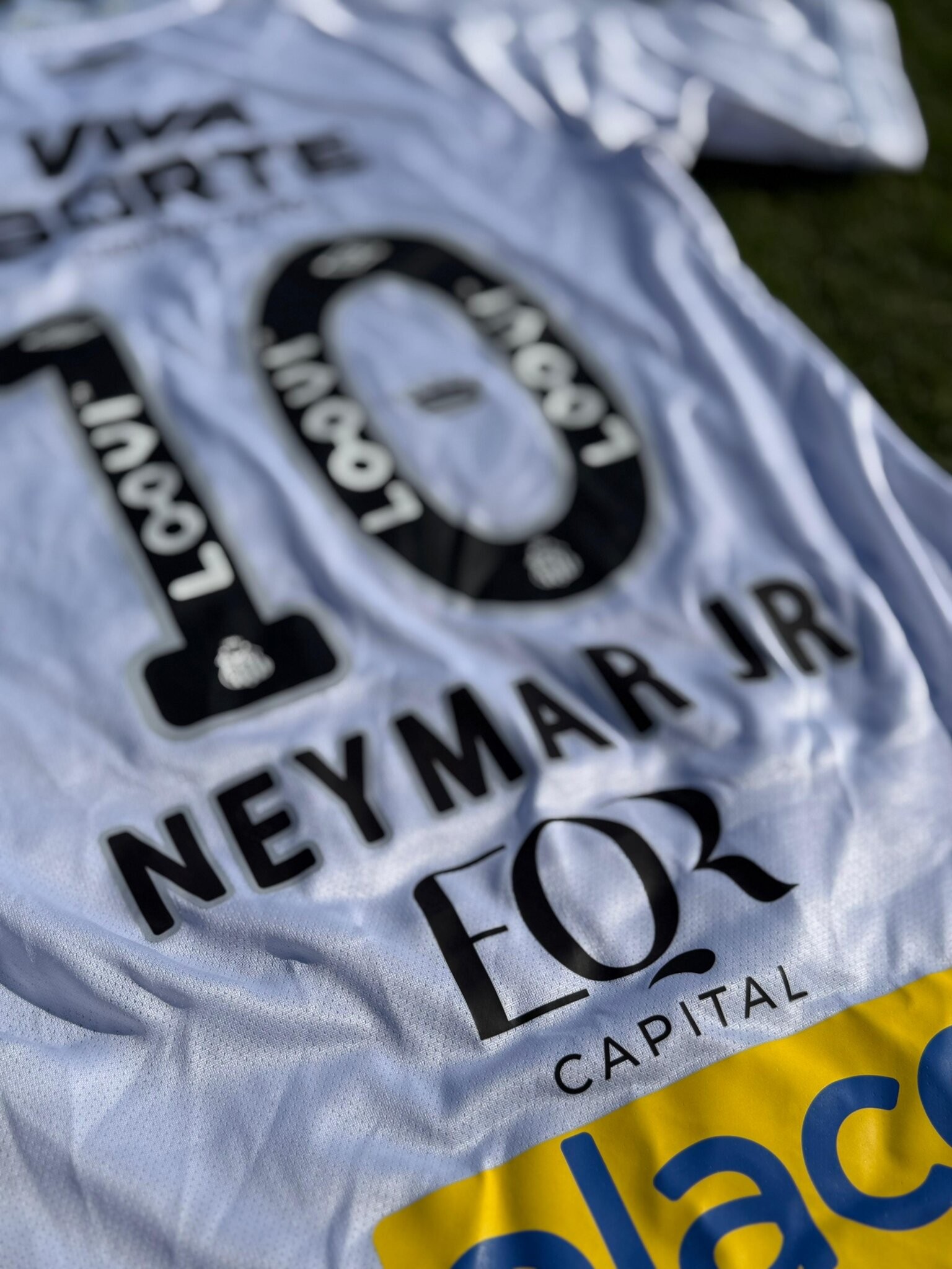 Santos revela novo patrocinador antes do duelo decisivo contra o Flamengo Foto: Reprodução