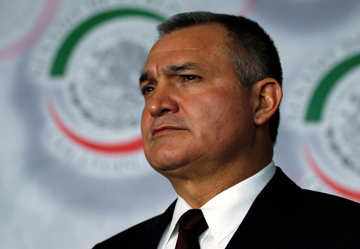 Genaro García Luna, durante uma reunião com a comissão de Direitos Humanos no Senado na Cidade do México, em novembro de 2012. (Foto: Tomas Bravo/REUTERS)