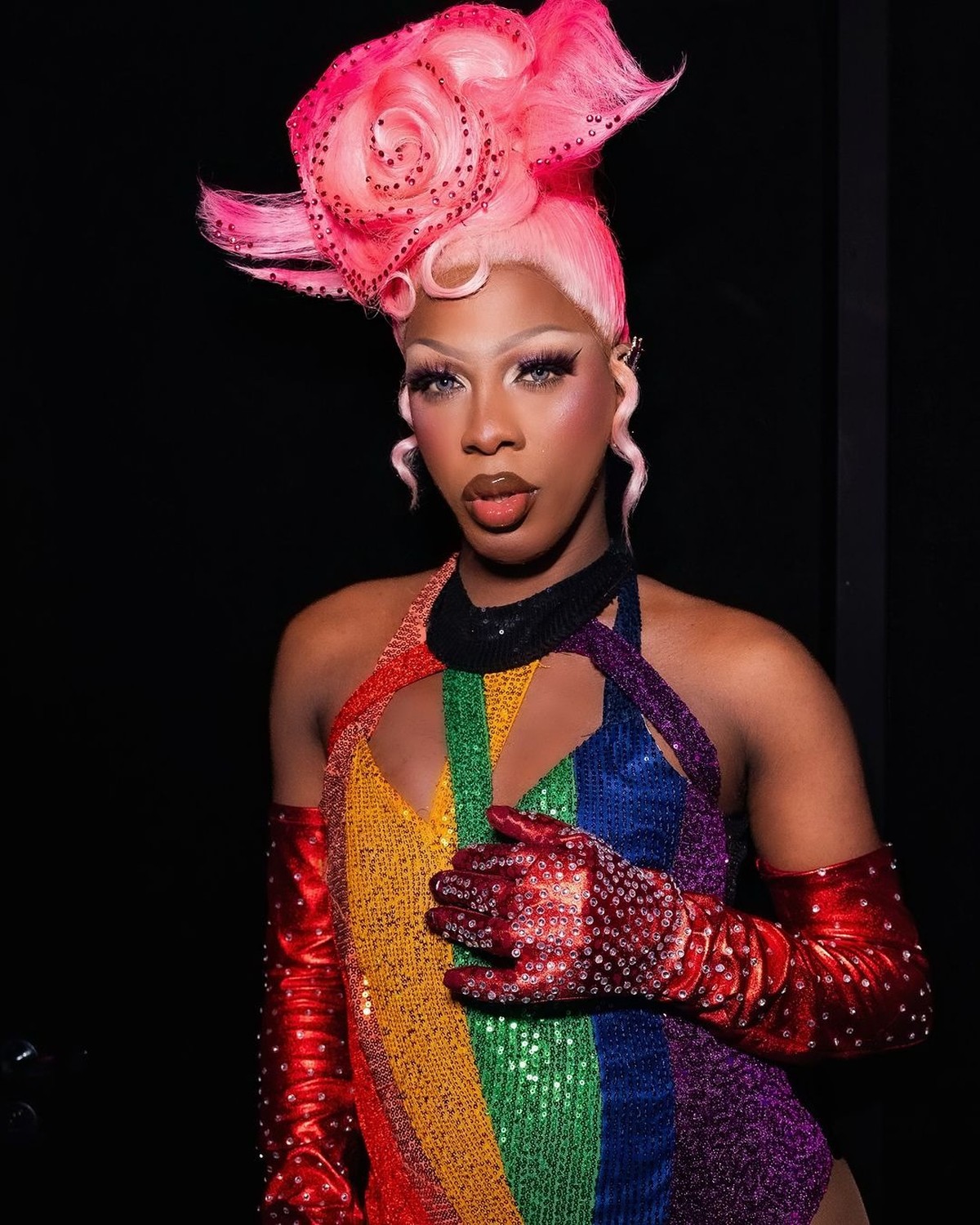 Rio de Janeiro celebra diversidade com Dia do Orgulho e Festival Afro esta semana Shannon Scarlet estará no 'Diversos Cervantes' (Foto: Divulgação)