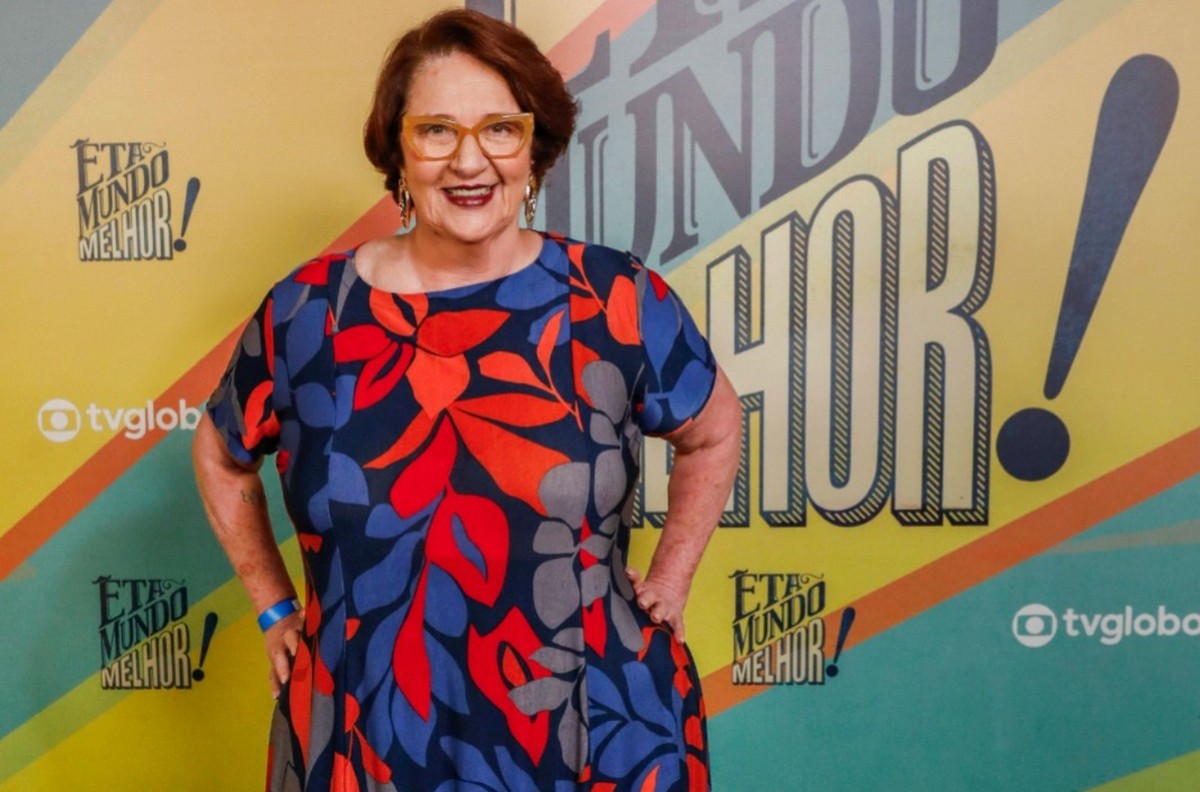 Rosane Gofman celebra trabalho com a irmã Betty Gofman em 'Êta mundo bom!' Rosane Gofman (Foto: Globo/ Edu Lopes)