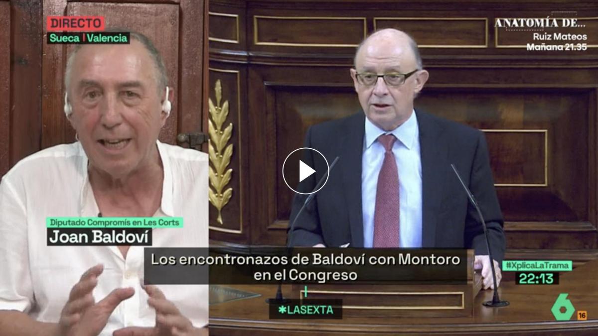 Baldoví relembra momento premonitório no Congresso durante caso Montoro Baldovi na La Sexta (Foto: Reprodução)