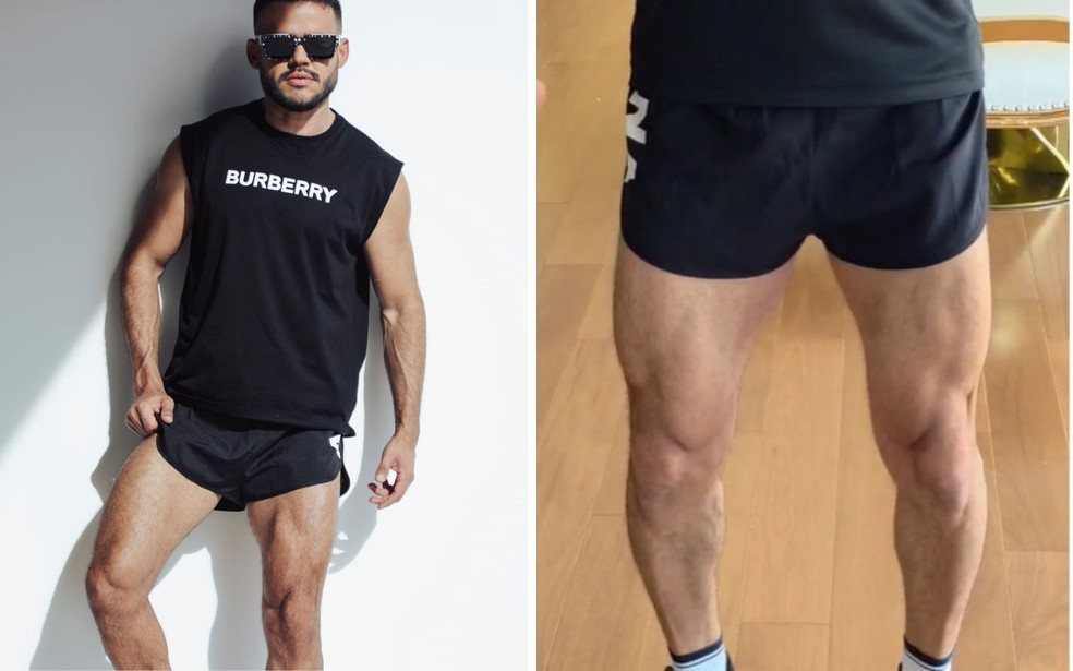 Aluno é constrangido em academia por usar shorts considerados inadequados Aluno denuncia ter se sentido constrangido após academia considerar bermuda de treino "inadequada" (Foto: Arquivo pessoal/Marcus Andrade)