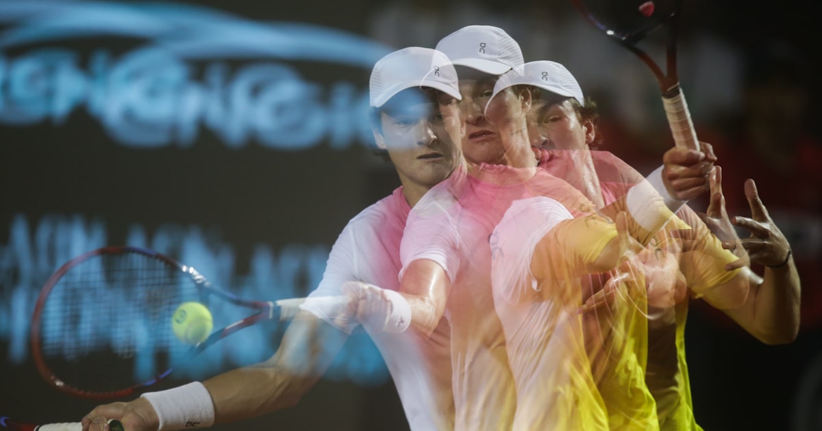 Tenista brasileiro adota táticas de ídolos para garantir longevidade na carreira João Fonseca durante a disputa do Rio Open. (Foto: Pedro Kirilos/Estadão)