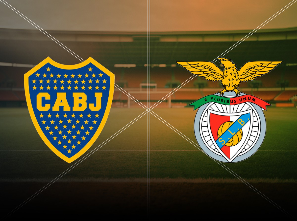Boca Juniors x Benfica pelo Mundial de Clubes (Foto: Editoria de Arte)