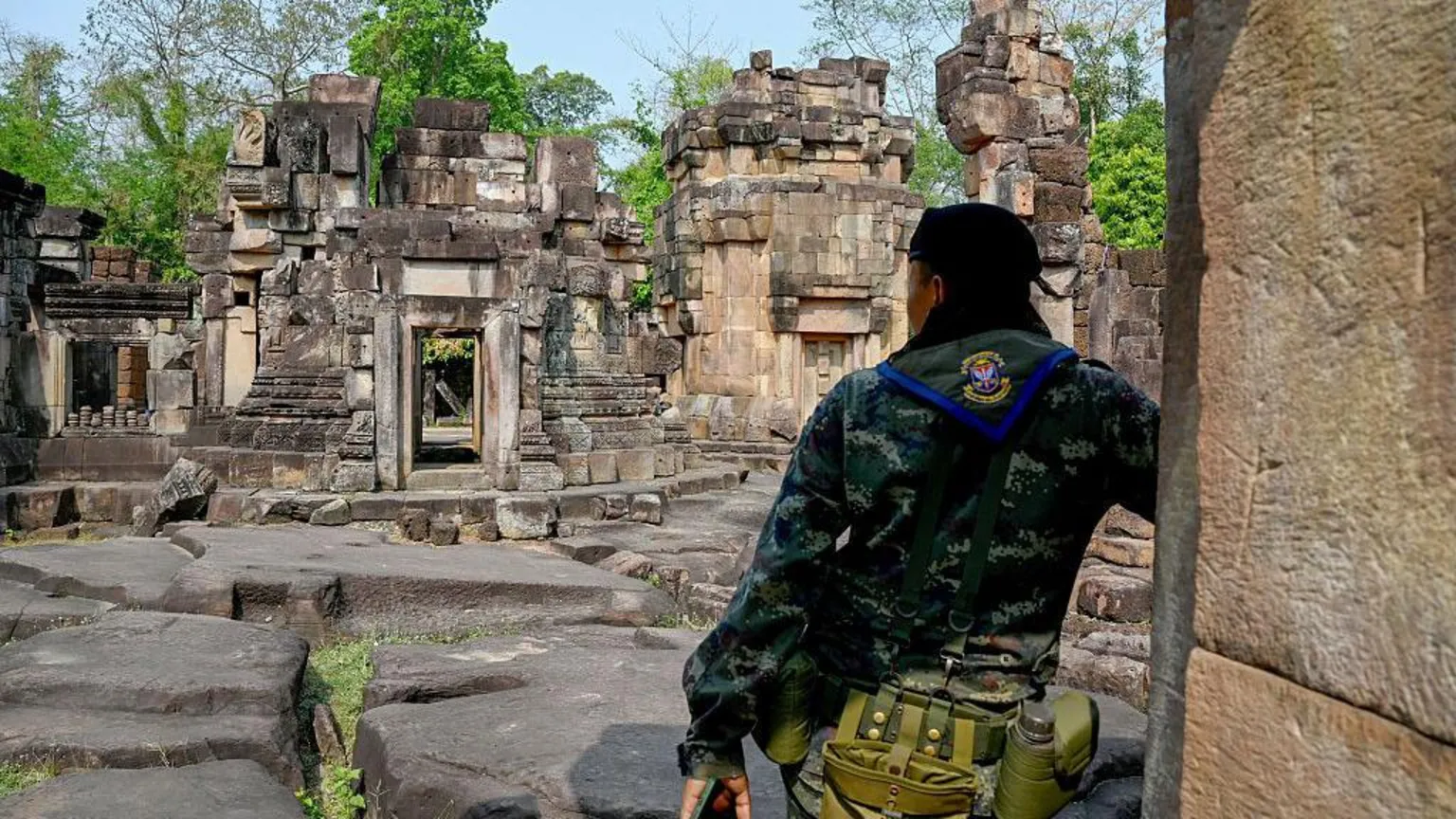 Tailândia e Camboja fortaleceram recentemente a presença de tropas ao longo da fronteira. (Foto: Getty Images)