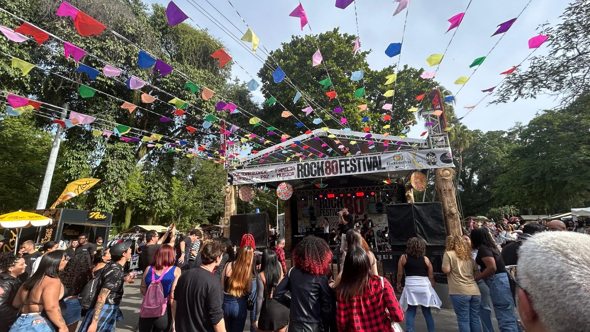 Festa junina traz tributos a bandas dos anos 80 em arraiais até julho Arraial do Rock 80 — Edição Junina terá edição neste fim de semana em Copacabana (Foto: Divulgação)