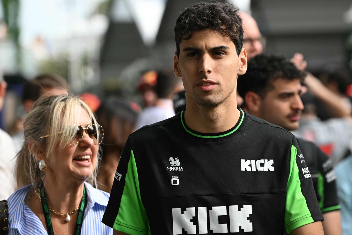 Gabriel Bortoleto: estreia como piloto da F1 no GP da Austrália (Foto: Paul Crock / AFP)
