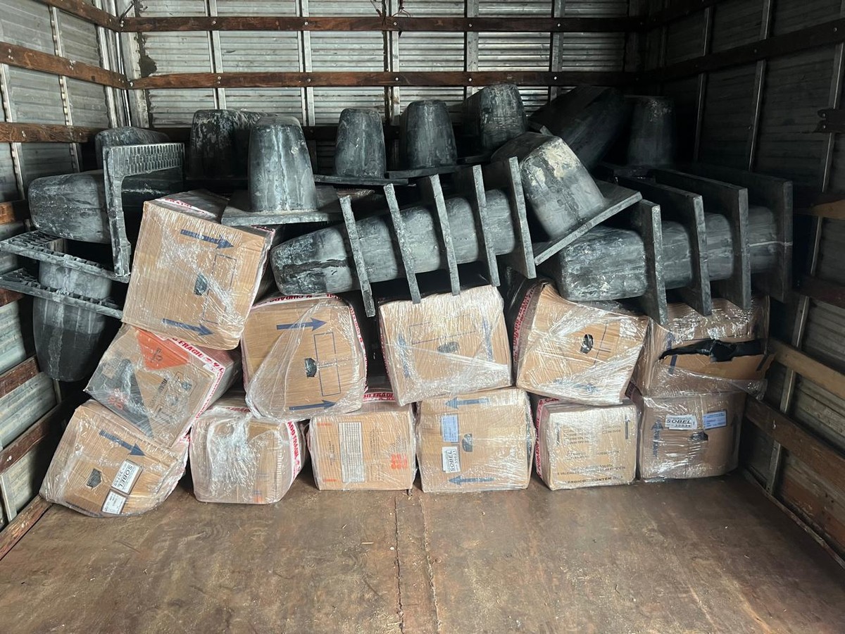 Três homens são detidos com uma tonelada de maconha na Rodovia Presidente Dutra Carga de uma tonelada de maconha apreendida na Rodovia Presidente Dutra (Foto: Divulgação)