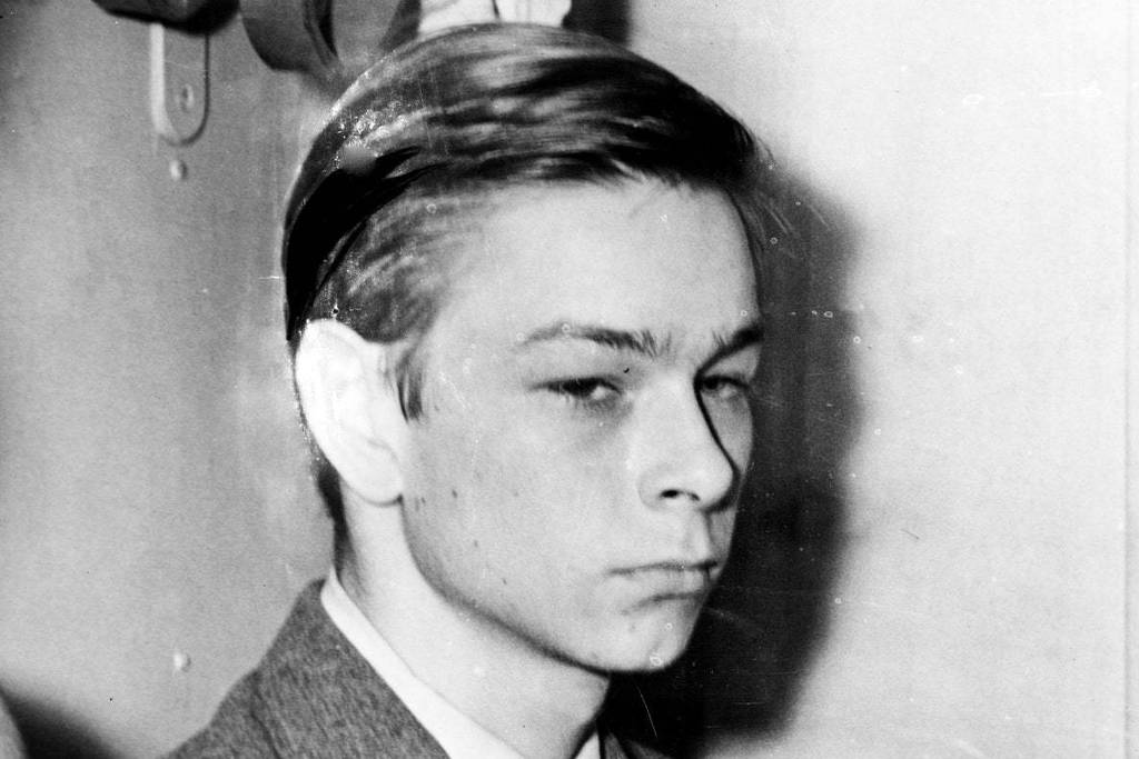Lucien Carr, ícone da geração beat, desaparece após crime chocante Lucien Carr em 1944 (Foto: Divulgação)