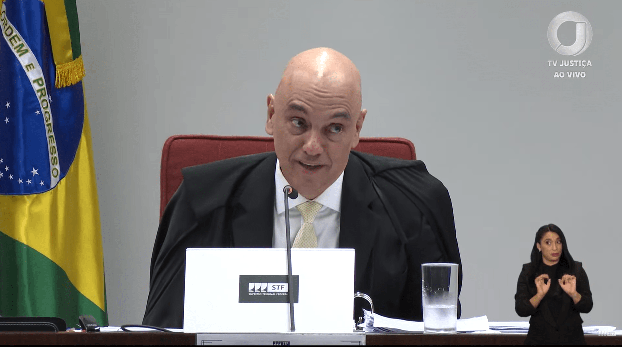 Moraes identifica tentativa de repetição de atos de 8 de janeiro por deputados Foto: Reprodução