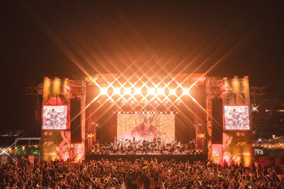 Orquestra Ouro Preto realiza concertos gratuitos na icônica Praia de Copacabana Orquestra Ouro Preto na Praia de Copacabana em 2024. No próximo fim de semana, eles repetem a dose; desta vez, com novos concertos (Foto: Rapha Garcia/divulgação).