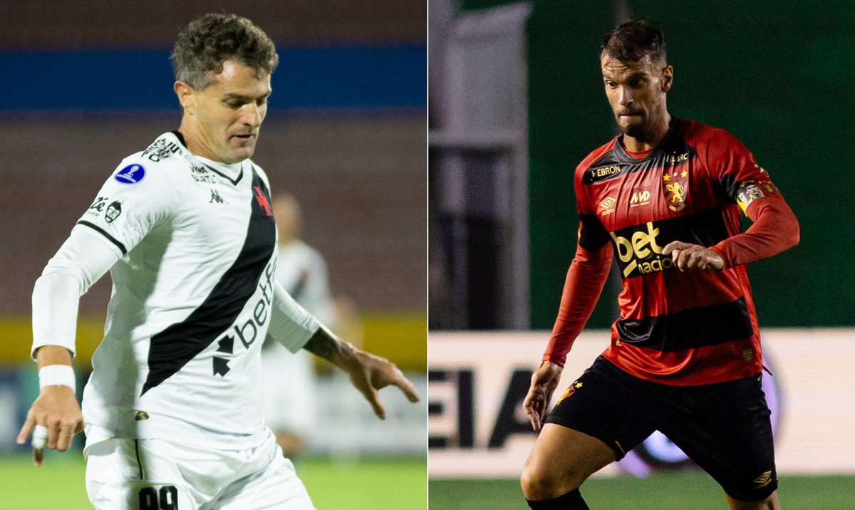Vasco e Sport não passam por bons momentos (Foto: Matheus Lima/Vasco e Paulo Paiva / Sport Recife)