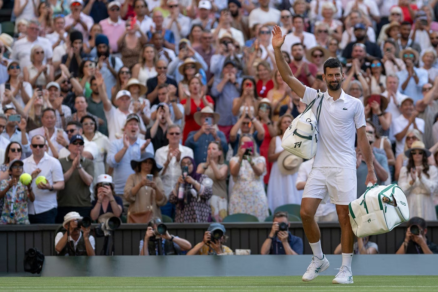 Djokovic revela expectativa de retornar a Wimbledon em nova edição do torneio