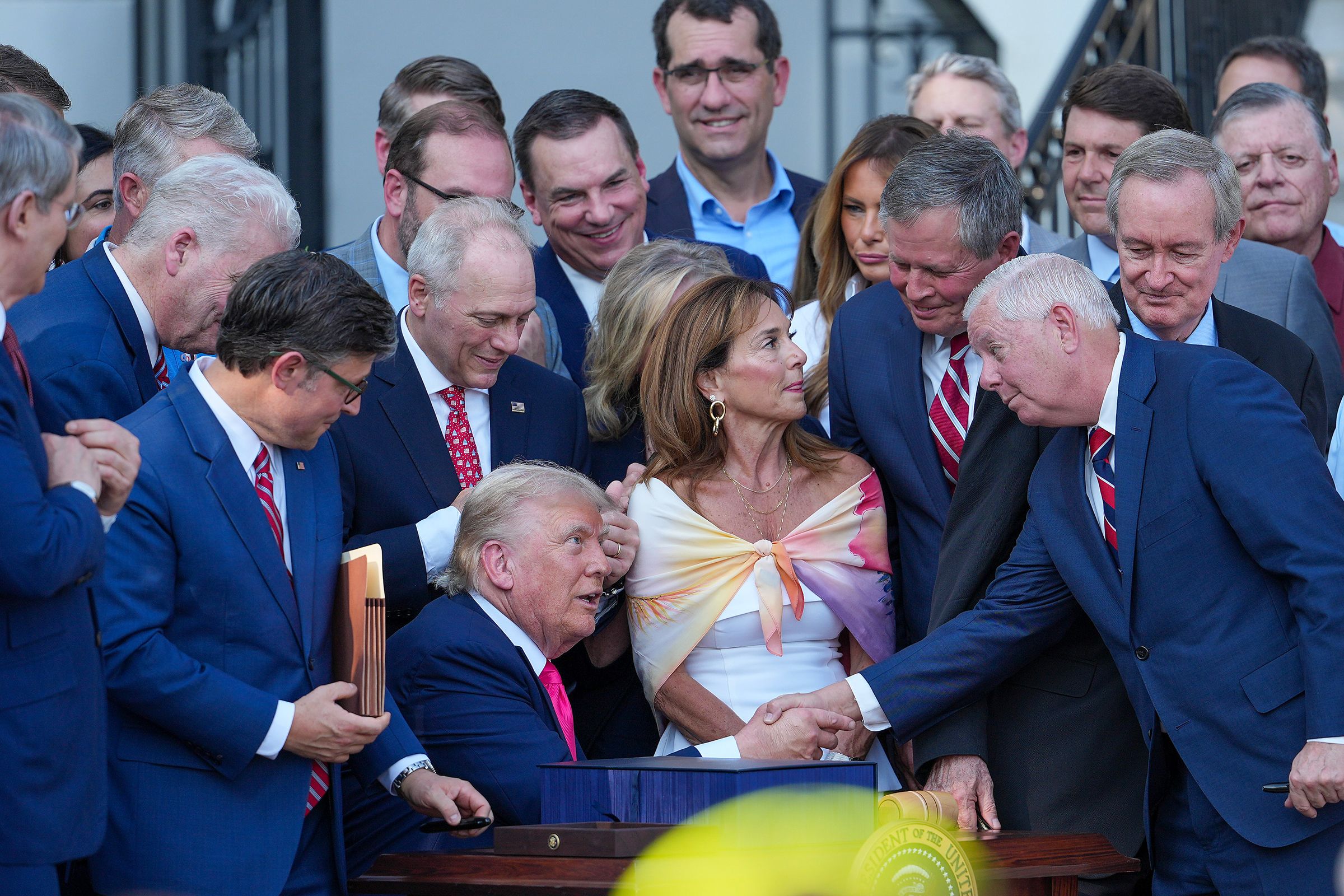 Trump influencia Congresso do GOP e ameaça estabilidade do partido no poder Foto: Reprodução