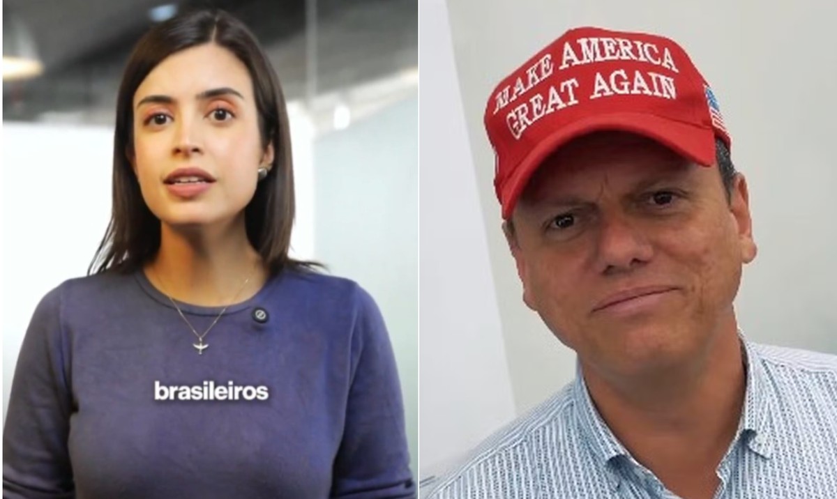 Tabata Amaral pede ação de Tarcísio para reverter aumento de tarifas de Trump Tabata Amaral pede para Tarcísio 'convencer Bolsonaro a desfazer' tarifaço imposto por Trump (Foto: Reprodução)