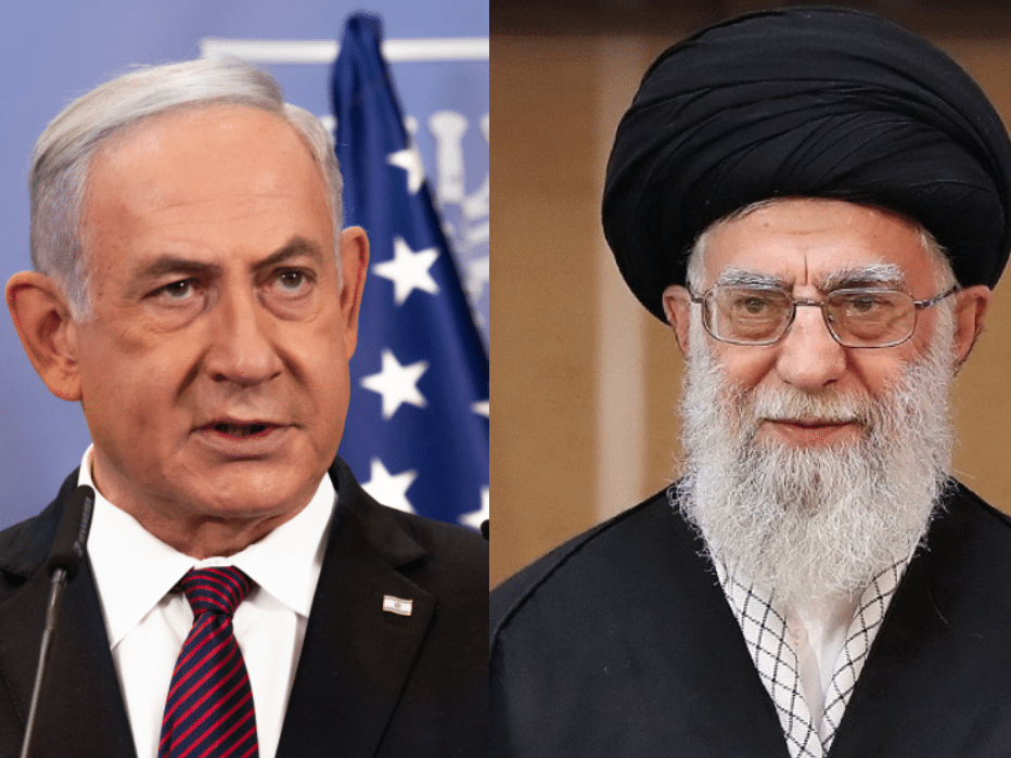 Primeiro-ministro de Israel, Benjamin Netanyahu, e o líder supremo do Irã, Ali Khamenei (Foto: Defesa dos EUA e governo do Irã/Divulgação)