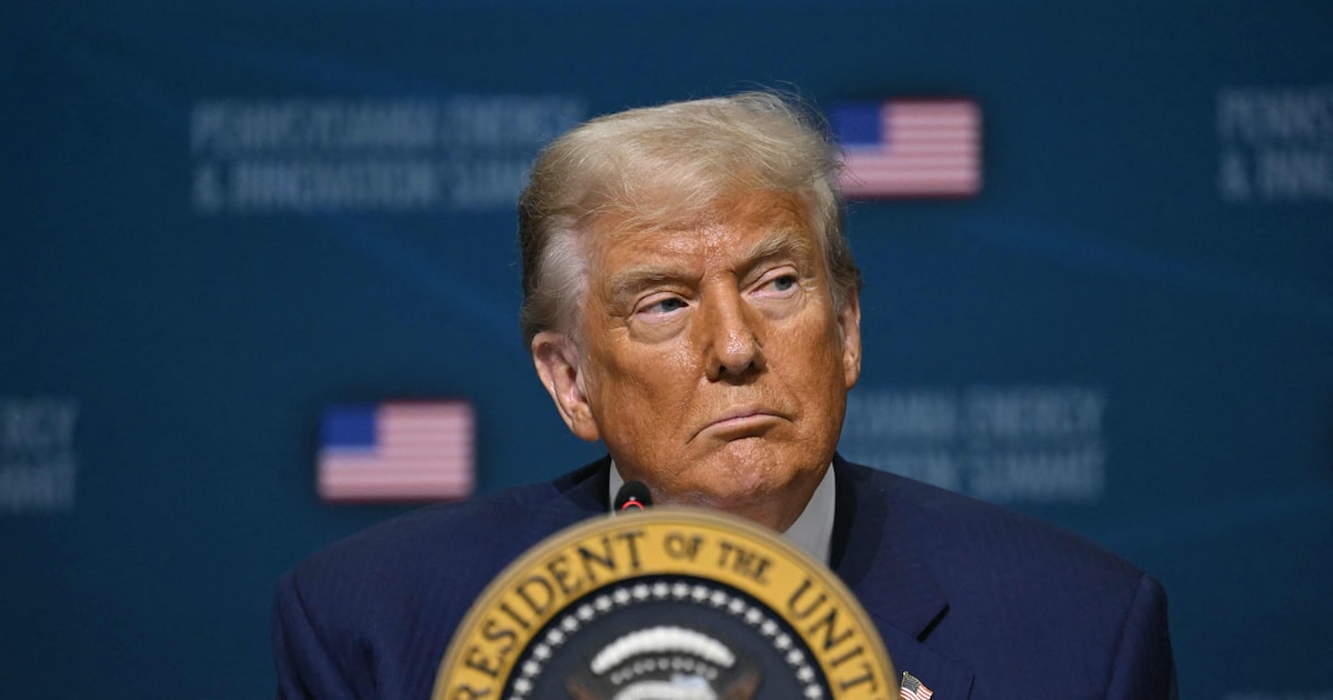 Lula adota estratégia de desinformação para enfrentar Trump nas eleições O presidente dos Estados Unidos, Donald Trump, participa de um evento em Pittsburgh, Pensilvânia (Foto: Andrew Caballero-reynolds/AFP)
