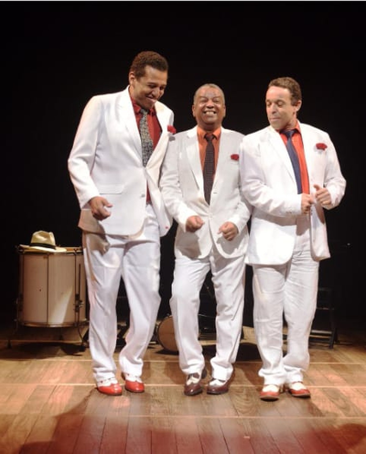 Ação da Cidadania promove oficina gratuita de teatro musical na nova temporada do FormAção Édio Nunes, Jorge Maya e Milton Filho — Foto: Divulgação