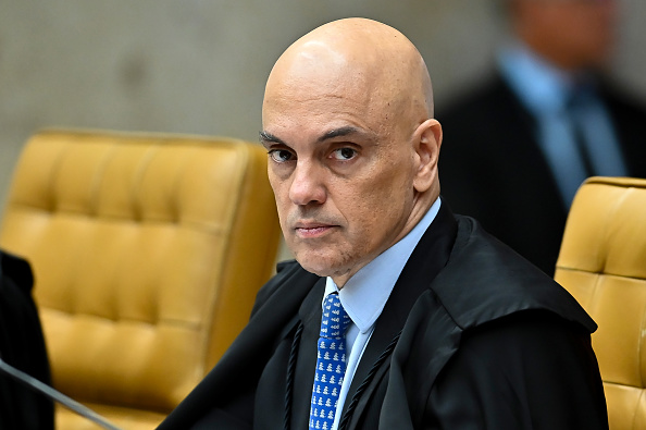Ministro Alexandre de Moraes. 15/08/2024 (Foto: Ton Molina/Getty Images)