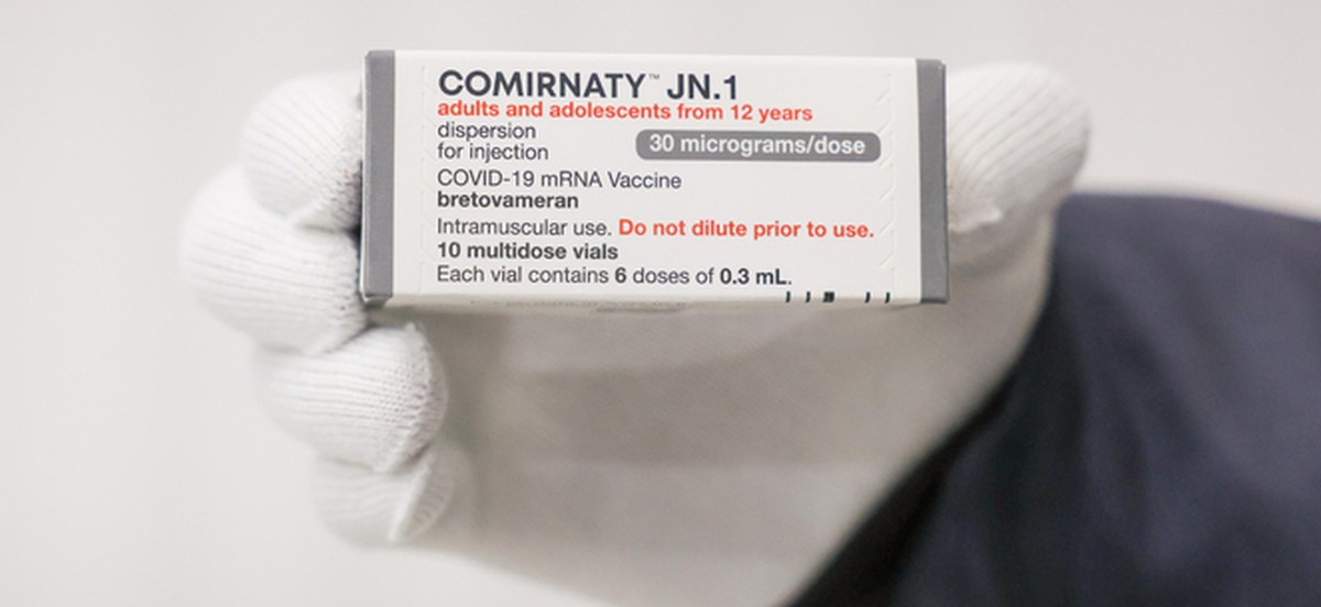 Brasil recebe 1,3 milhão de doses da vacina JN.1 contra a Covid-19 da Pfizer