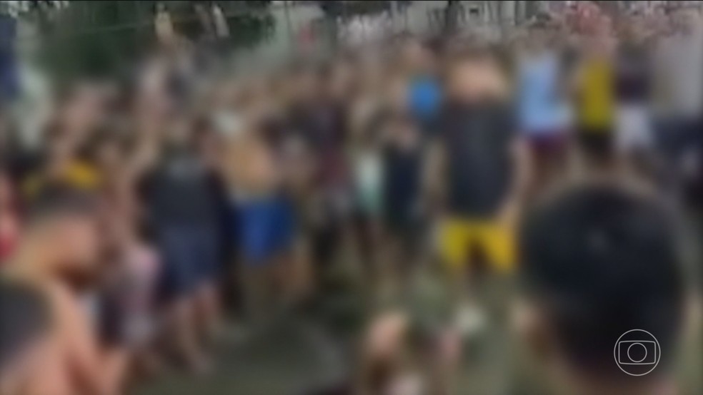 Polícia de Boa Vista descobre como quadrilha promovia brigas de rua com crianças e adolescentes em mais de um estado brasileiro (Foto: Jornal Nacional/ Reprodução)