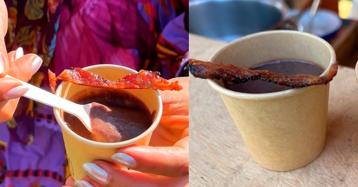 Caldinho de feijão com cachaça e crispy de bacon é destaque na Festa Junina de Ana Maria Foto: Reprodução