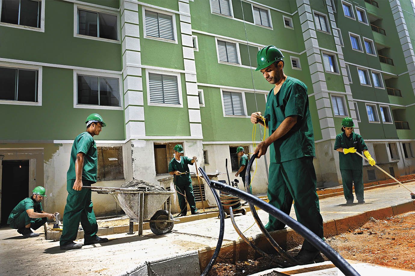MRV (MRVE3): o Citi elevou o lucro por ação da companhia para os próximos anos em cerca de 7% (Foto: Germano Lüders /Exame)