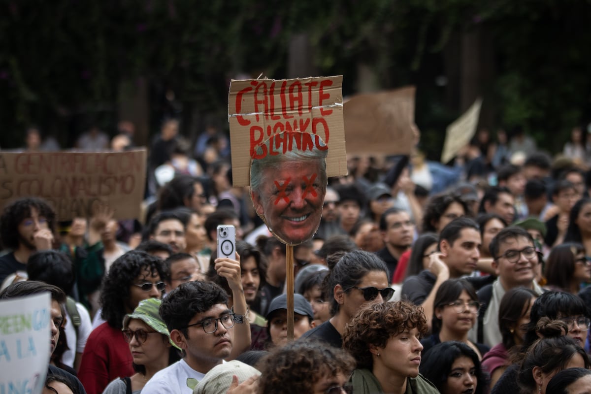Marcha no México contra gentrificação intensifica tensão política com os EUA Marcha contra a gentrificação de colonias no centro da Cidade do México, em 4 de julho de 2025. (Foto: Emiliano Molina)