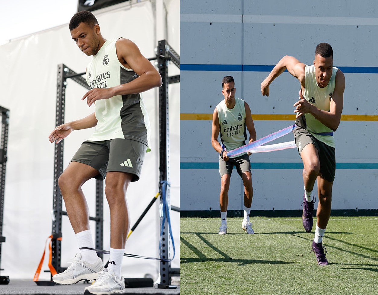 Mbappé apresenta perda de peso e treina desanimado após hospitalização Foto: Reprodução