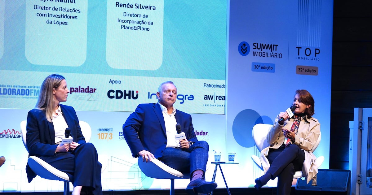 Bianca Setin, Cyro Naufel e Renée Silveira veem uma busca por imóveis mais compactos que vai além das escolhas dos mais jovens (Foto: Sergio Barzaghi/Estadão)