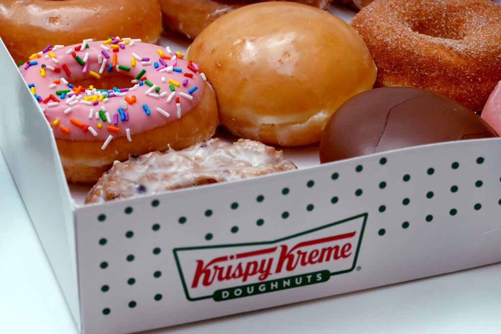 Krispy Kreme troca CFO logo após sua chegada ao Brasil Rede é famosa por seus donuts "instagramáveis" (Foto: Scott Olson/Getty Images)