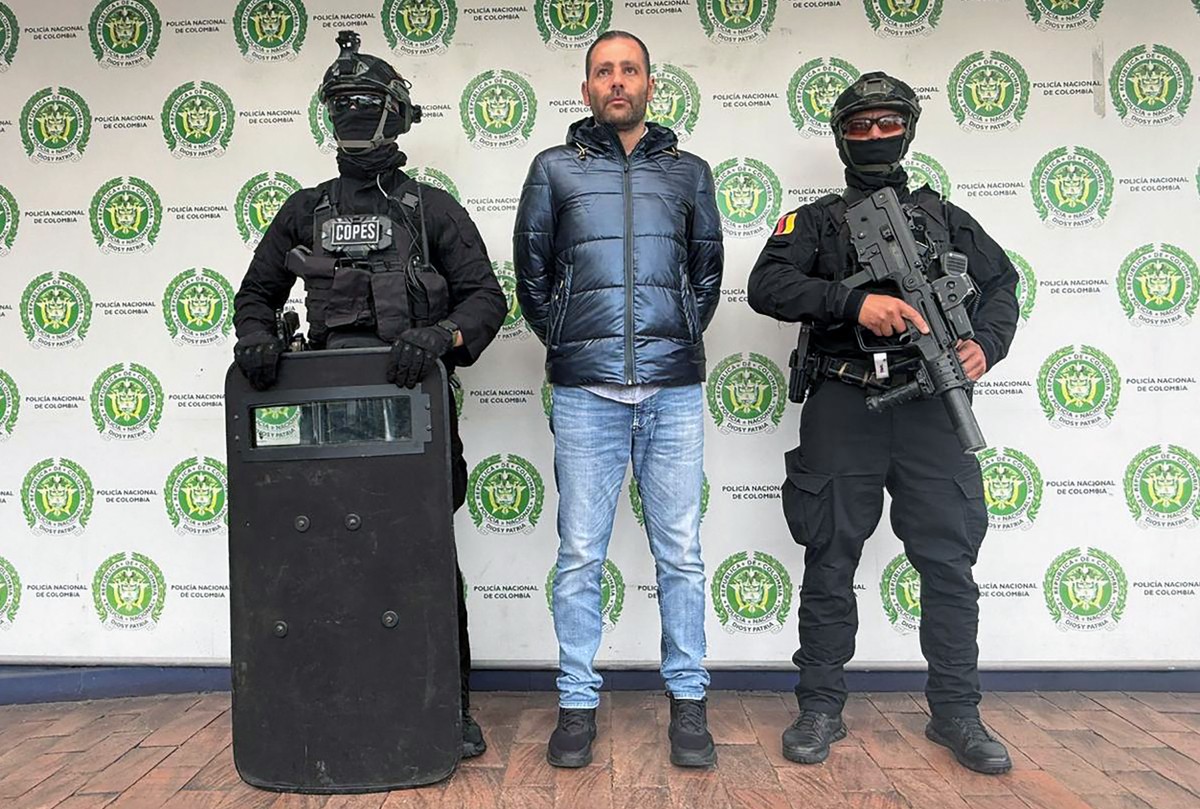 Colômbia prende mafioso que conectava redes criminosas entre Itália e América Latina Colômbia prende mafioso que conectava redes criminosas entre Itália e América Latina