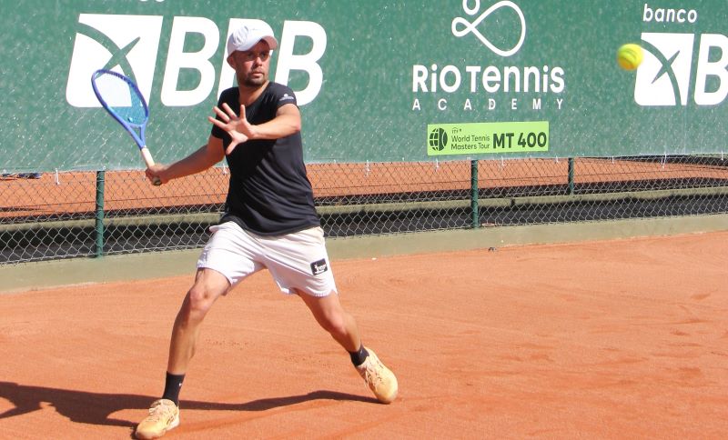 Ex-top 5 do mundo chega à final do torneio masters no Rio de Janeiro Foto: Reprodução