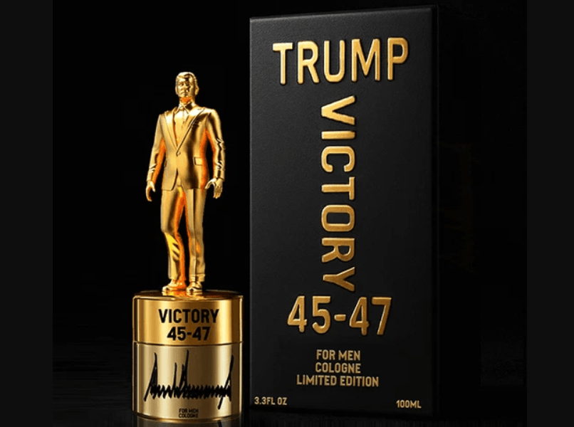 Trump lança novas fragrâncias que superam preços de grifes de luxo Colônia Masculina TRUMP Victory 45-47 (Foto: Ebay)