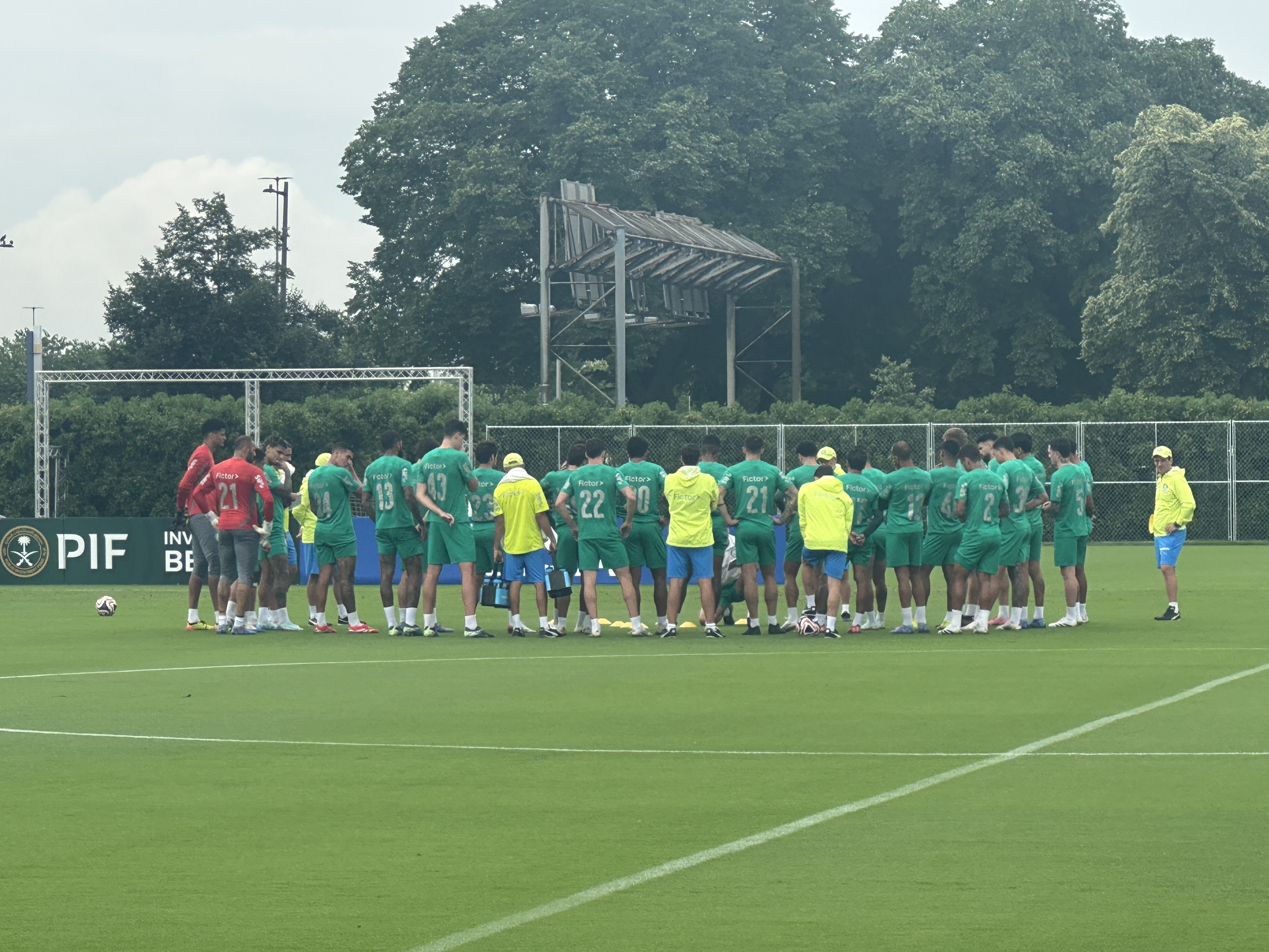 Palmeiras finaliza preparativos com retorno de Paulinho para enfrentar o Chelsea Foto: Reprodução