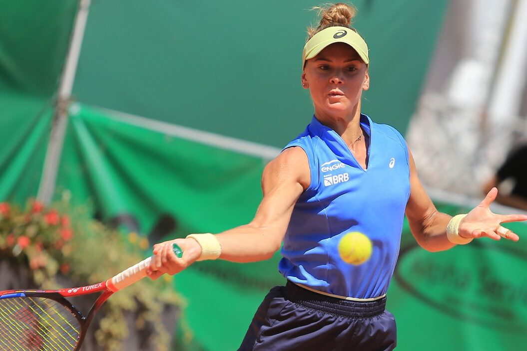 Pigossi é eliminada na estreia do WTA 125 no saibro de Roma Foto: Reprodução