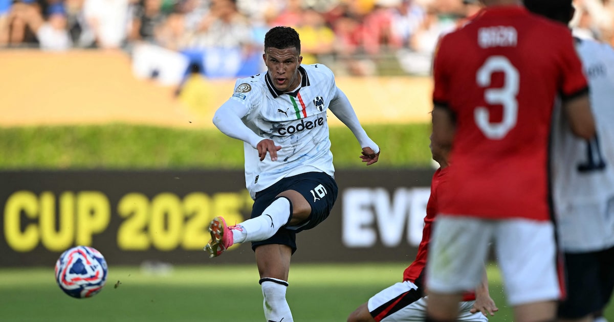 Nelson Deossa é um dos destaques do Monterrey no Mundial de Clubes nos Estados Unidos. (Foto: Yuri Cortez/AFP)