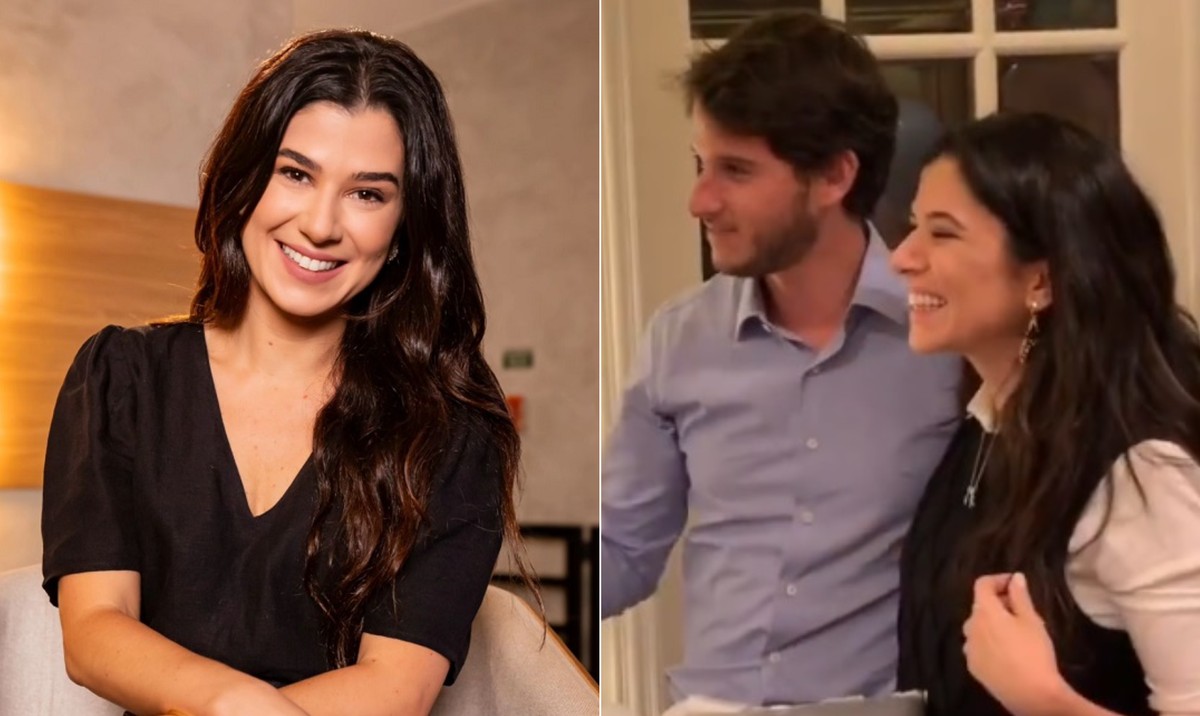Cíntia Abravanel anuncia separação da caçula de Silvio Santos após dez anos de casamento Filha mais discreta, Renata Abravanel era casada com o empresário Caio Curado (Foto: Divulgação e Reprodução/Instagram)