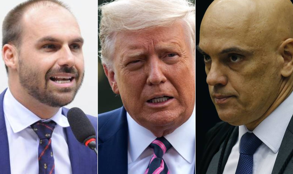 Eduardo Bolsonaro alerta para ineficácia de sanções a Moraes sem ação de Trump