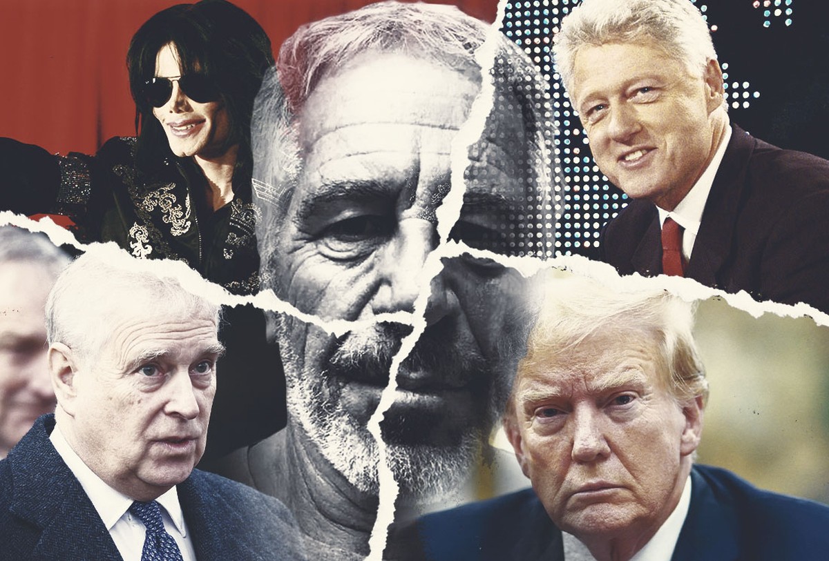 Trump enfrenta reações da própria base em meio ao caso Epstein Caso Epstein — Foto: Editoria de Arte