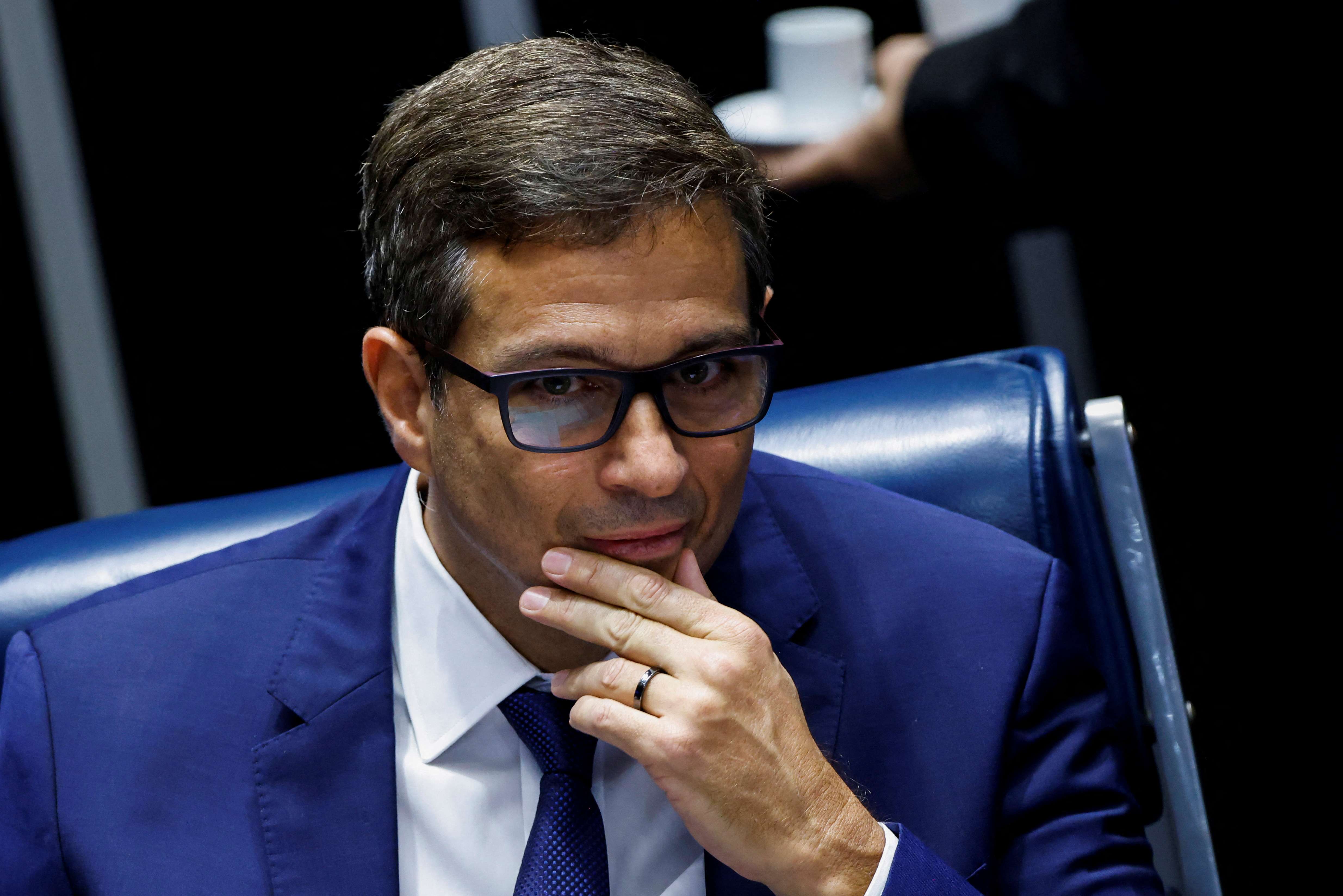 BC encerra investigação sobre irregularidades no Santander envolvendo Campos Neto Roberto Campos Neto, presidente do Banco Central, em 15/02/2023 (Foto: Adriano Machado/Reuters)