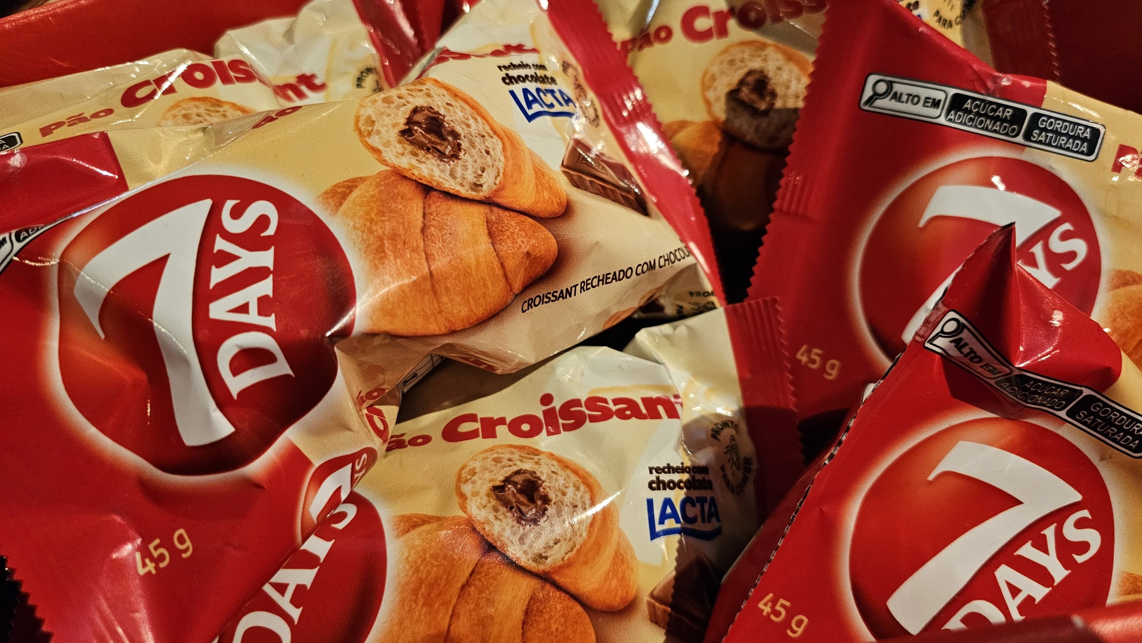 Mondelēz traz snack grego e planeja dobrar vendas no Brasil até 2030 Na estratégia, também entra uma mexicana; Oxxo vai ter exclusividade de venda na fase inicial do croissant 7Days no país (Foto: Reprodução/Exame)