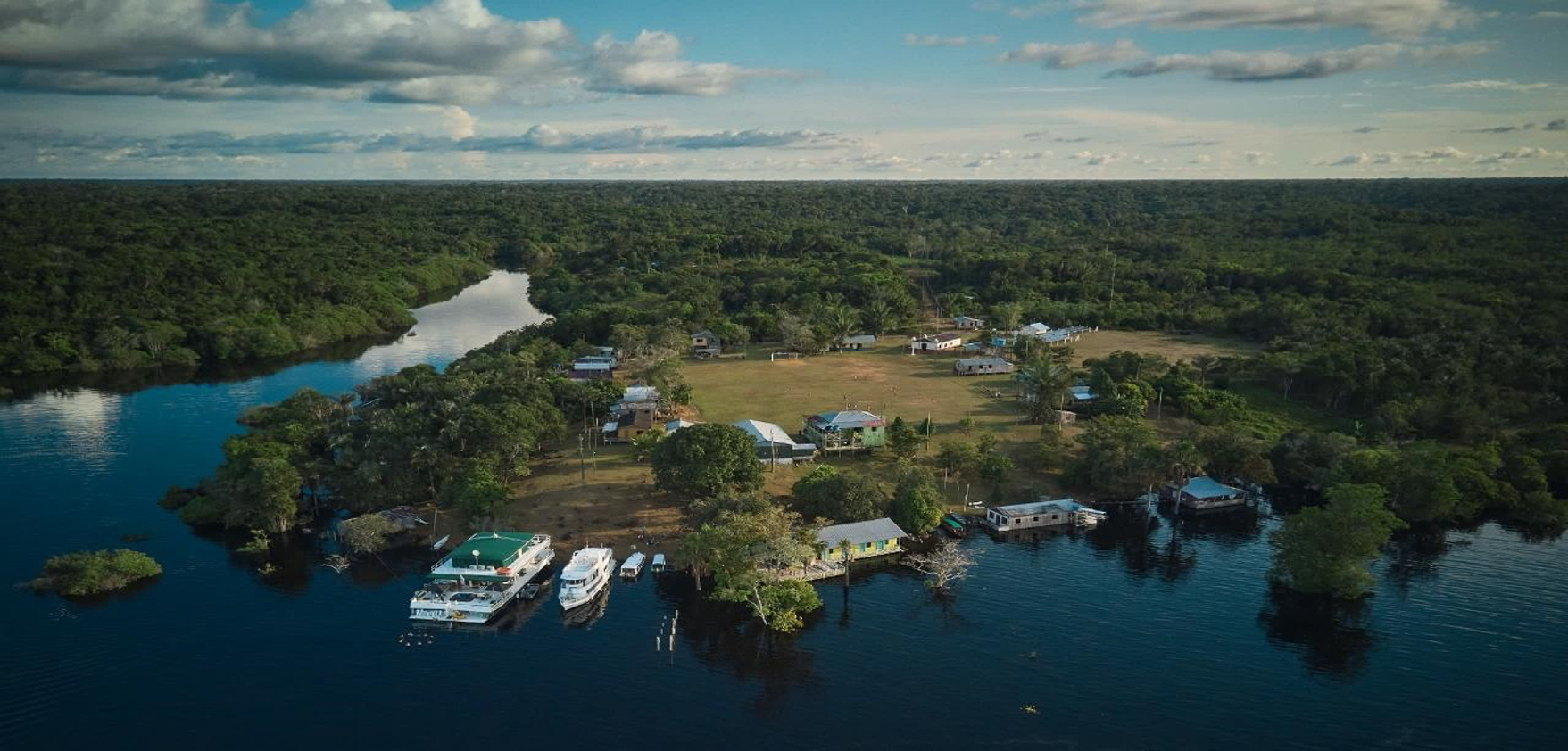 O sistema na comunidade de Tumbira funcionará como um "laboratório" para escalar a solução para outras regiões remotas da Amazônia (Foto: Divulgação)